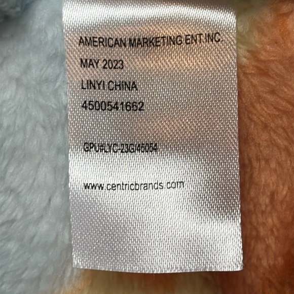 Bluey and Friends Kids Cozy Blue Cartoon Bathrobe Size 5T - Picture 10 of 11